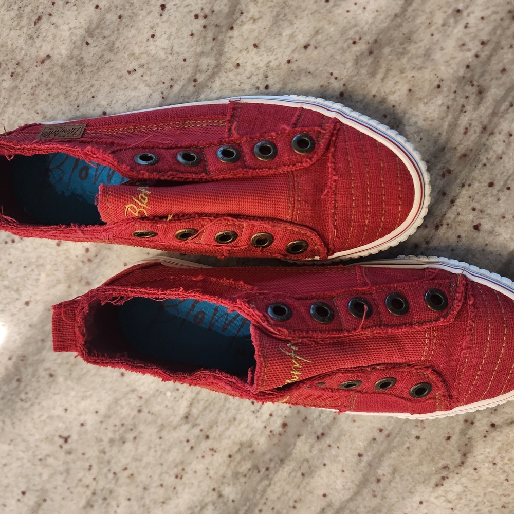 Blowfish Kids Red Slip-On Sneakers